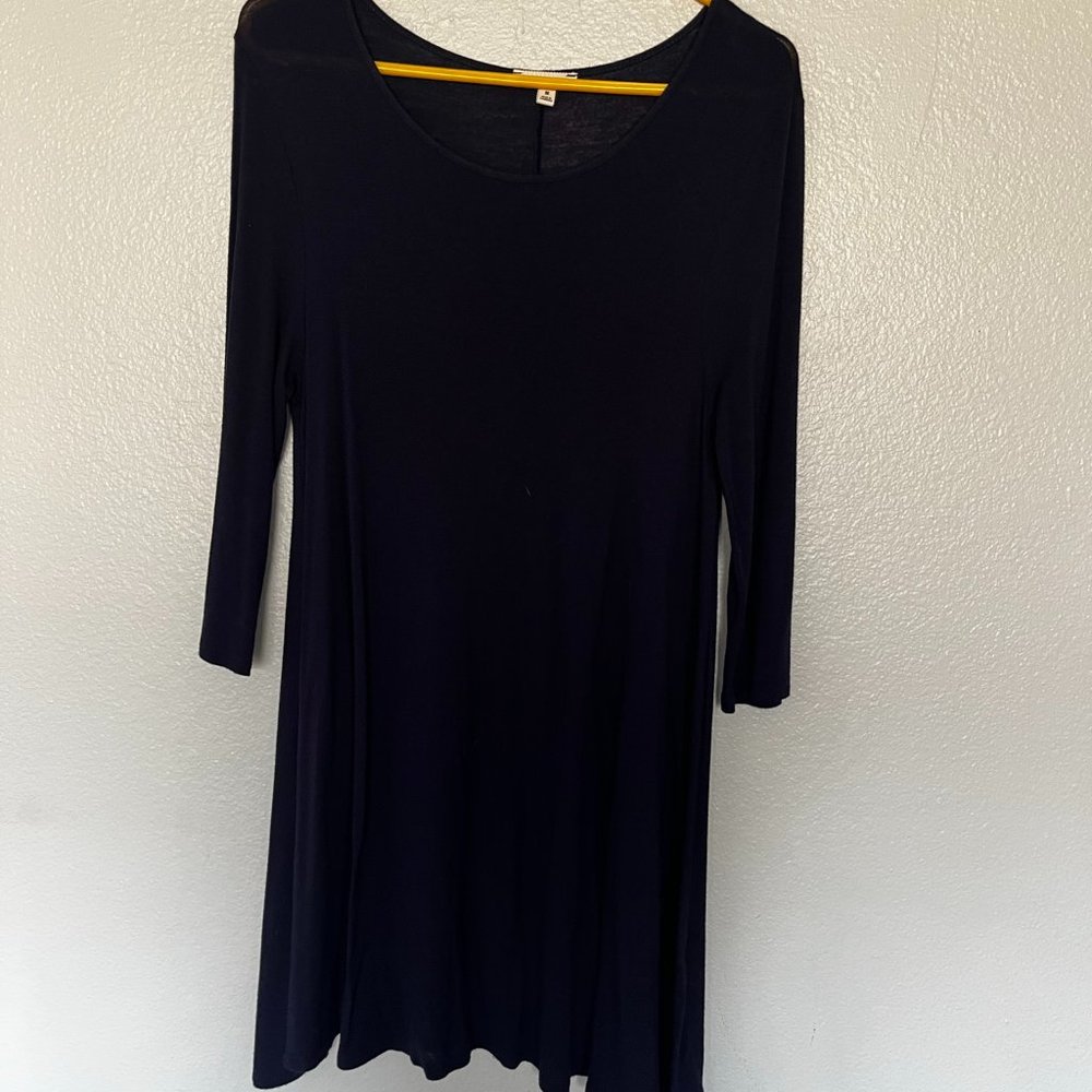 Long Sleeve Cotton Dress